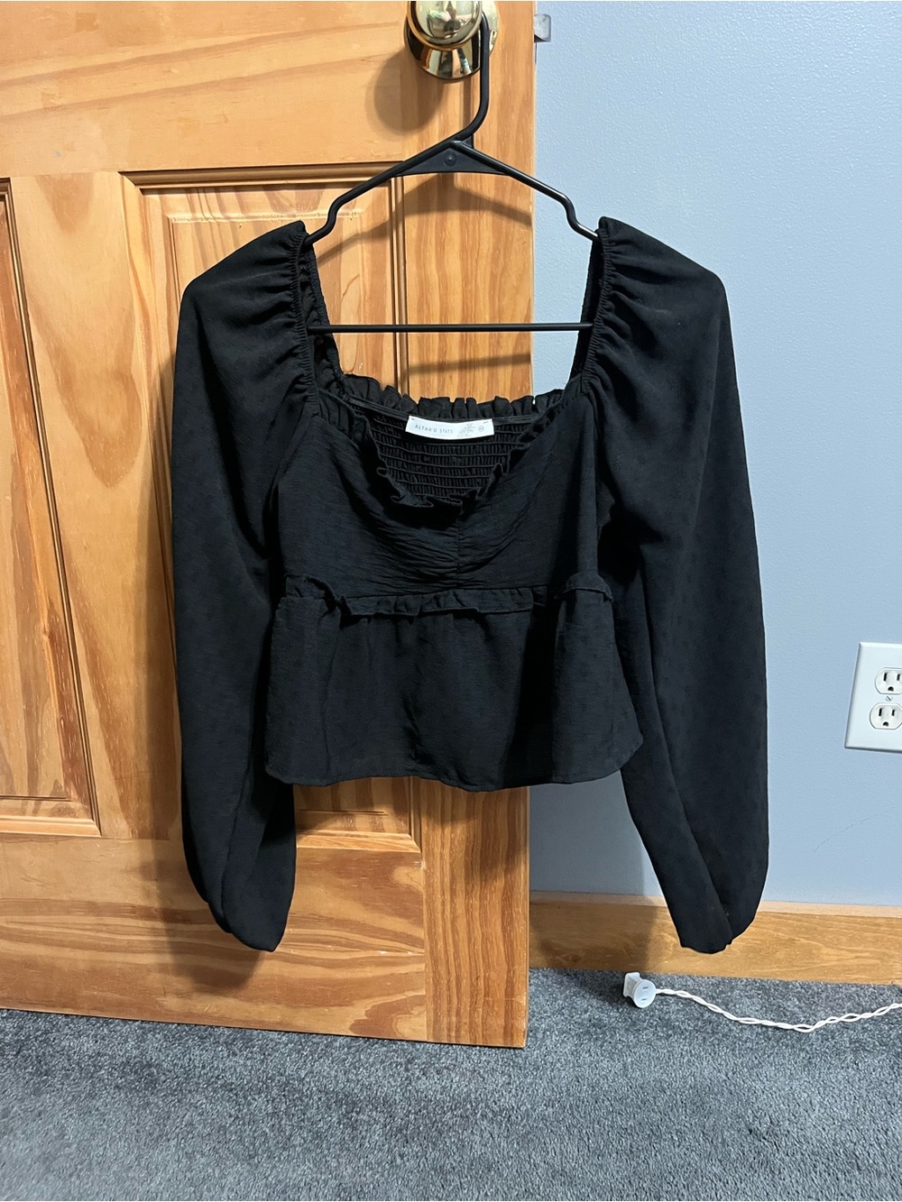Altard State Babydoll Long Sleeve Shirt